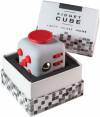 Anti Stress Fidget Cube Αγχολυτικός Κύβος Λευκό-κόκκινο (OEM)