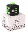 Anti Stress Fidget Cube Αγχολυτικός Κύβος Πράσινο-Μαύρο (OEM)