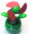 Mini Ανεμιστηράκι με USB σε Στύλ Λουλούδι - Κόκκινο/Πράσινο