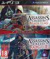 PS3 GAME - Assassin's Creed IV Black Flag & Assassin's Creed Rogue Double Pack