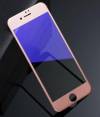 Apple iPhone 7 Plus Προστατευτικό Οθόνης Tempered Glass Ganer 3D Curved Anti-Blue Ray Ρόζ Χρυσό (Remax)