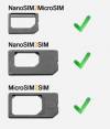 NanoSim Nano Sim to MicroSim micro sim Card to Standard Sim Card Adapter NanoSim Nano Sim to MicroSim micro sim Card to Standard Sim Card Adapter