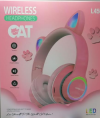 CHILDREN'S WIRELESS HEADPHONES Peach color , L450 (OEM)