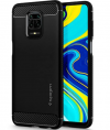 Θήκη Spigen RUGGED ARMOR - Note 9s/9 Pro/9 Pro Max Matte Black (ACS01591)