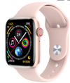 W26+Pro bluetooth 4.0 Smartwatch ρολόι με ροζ λουράκι W26+Pro bluetooth 4.0 Smartwatch ρολόι με ροζ λουράκι