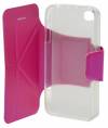 Book Ancus Classic Case for Apple iPhone 4/4S Magenta (Ancus)