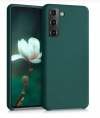 Mat Soft TPU Phone Case Cover for SAMSUNG S21  -  TURQUOISE GREEN  (OEM)