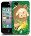iphone 4/4S Θήκη Πλαστικό Πίσω Κάλυμμα Μαιμού IP4PCBCM OEM iphone 4/4S Θήκη Πλαστικό Πίσω Κάλυμμα Μαιμού IP4PCBCM OEM