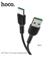 Hoco X33 USB 2.0 3A Καλωδιο φορτισης  USB-C male - USB-A male μαυρο 1m