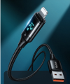 MCDODO CA-1060 Lightning 1.2M Digital Display Fast Charging Data Cable Black