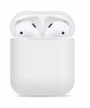 Θηκη Προστασιας AirPods Case Protective Silicone Cover and Skin for Apple Airpods Charging Case Ασπρο Θηκη Προστασιας AirPods Case Protective Silicone Cover and Skin for Apple Airpods Charging Case Ασπρο