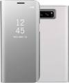 SAMSUNG Galaxy Note 8 Clear View θήκη - Ασημί (OEM) SAMSUNG Galaxy Note 8 Clear View θήκη - Ασημί (OEM)