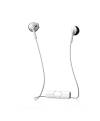 iFrogz InTone Wireless + Mic Ergonomic Bluetooth Earbuds + Sweat Resistant + Magnetic Clip - White