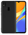 Eύκαμπτη TPU θήκη για Xiaomi Redmi 9C μαυρη (oem)