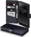 Δερμάτινη Θήκη Πορτοφόλι Με Πίσω Κάλυμμα Σιλικόνης Sony Xperia XA1 Ultra Μαύρο (OEM)