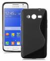 Samsung Galaxy Core 2 G355HN - Θήκη TPU GEL S-Line Μαύρο (ΟΕΜ)