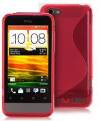 TPU Gel Case S-Line for HTC One V Pink (OEM)