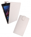 Sony Xperia Z1 Leather Flip Case White OEM Sony Xperia Z1 Leather Flip Case White OEM