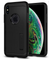 Θήκη TPU Gel  Μαύρη Slim Armor  για iPhone XS MAX (SPIGEN)