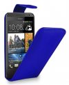 Δερμάτινη Θήκη Flip για HTC Desire 300 Μπλέ (ΟΕΜ)