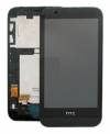 HTC desire 510 Complete LCD with digitizer and frame in Black