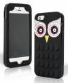 Apple iPhone 6 4.7" - Soft TPU Gel Case Owl Black (OEM)