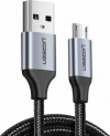 Ugreen Braided USB 2 to micro USB Cable Γκρι 1m (60146) Ugreen Braided USB 2 to micro USB Cable Γκρι 1m (60146)