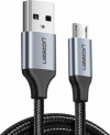 Ugreen Braided USB 2.0 to micro USB Cable Gray 1m (60146)