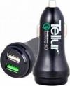 Car Charger Dual Ports 1xusb 1xSmart USB FAST CHARGE 5.4A Tellur TLL151061