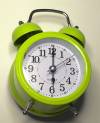Επιτραπέζιο Ρολόι Ξυπνητήρι Πράσινο (ΟΕΜ)