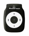 POWERTECH MP3 Player με clip Λευκό-Μαύρο