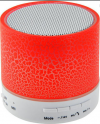 LAMTECH BLUETOOTH SPEAKER LED LIGHT WITH FM RED