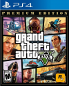 PS4 GAME - Grand Theft Auto V GTA V Prenium edition