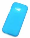 TPU Gel Case for HTC One Mini 2 Clear Light Blue (OEM)