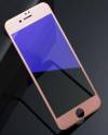 Apple iPhone 7 Προστατευτικό Οθόνης Tempered Glass Ganer 3D Curved Anti-Blue Ray Ρόζ Χρυσό (Remax)