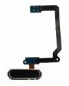 Samsung Galaxy S5 G900F,G900H Home button with flex and Spacer in Black Samsung Galaxy S5 G900F,G900H Home button with flex and Spacer in Black