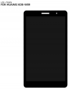 Οθόνη LCD και μηχανισμός αφής για το Huawei MediaPad T3 8" KOB-L09 KOB-W09 Μαύρο (OEM)(BULK)