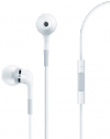 Άσπρα Stereo Earphones lice type and MIC Handsfree lice type με ένταση για iPhone 3G 3GS & 4 / 4S IP-998MPW (OEM)