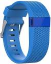 Replacement Watch Strap Silicone Watchband for Fitbit Charge HR Activity Blue Large (OEM)