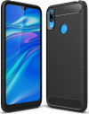 Θήκη TPU Carbon Brushed για Huawei Y7 2019 / Y7 Prime 2019 - Μαύρο (OEM) Θήκη TPU Carbon Brushed για Huawei Y7 2019 / Y7 Prime 2019 - Μαύρο (OEM)