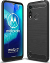 TECH-PROTECT CARBON BACK COVER ΣΙΛΙΚΟΝΗΣ ΜΑΥΡΟ (MOTOROLA E7 POWER)