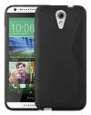 Θήκη TPU Gel S-Line για HTC Desire 620 Μαύρο (OEM)