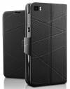 Xiaomi Mi3 - Leather Flip Case With Silicone Back Cover Black (OEM)