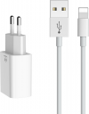 Mcdodo Φορτιστής με 2 Θύρες USB-A και Καλώδιο Lightning Λευκός (CH-6720) Mcdodo Φορτιστής με 2 Θύρες USB-A και Καλώδιο Lightning Λευκός (CH-6720)