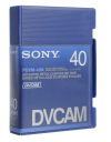 Sony PDVM-40N 40 Minute DVCAM Mini Videocassette