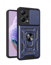 Θήκη ενισχυμενη Ring Armor Back Cover Ανθεκτική για XIAOMI NOTE 12 PRO 5G - POCO  X5 PRO   Μαυρο  (oem)