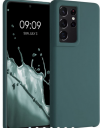 Θήκη ματ TPU σιλικονη μαλακή πίσω κάλυμμα για SAMSUNG S21 ULTRA - GREEN TURQUOISE (OEM) Θήκη ματ TPU σιλικονη μαλακή πίσω κάλυμμα για SAMSUNG S21 ULTRA - GREEN TURQUOISE (OEM)
