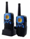 Walkie Talkie Maxcom WT207 Μαύρο - Μπλέ με Υποδοχή Hands Free Εύρος Κάλυψης 5 km