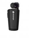 iXchange UA-25XB In-ear Bluetooth Handsfree Ακουστικό Πέτου, Retractable, Black