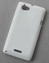 Sony Xperia L θήκη σιλικόνης TPU - άσπρη